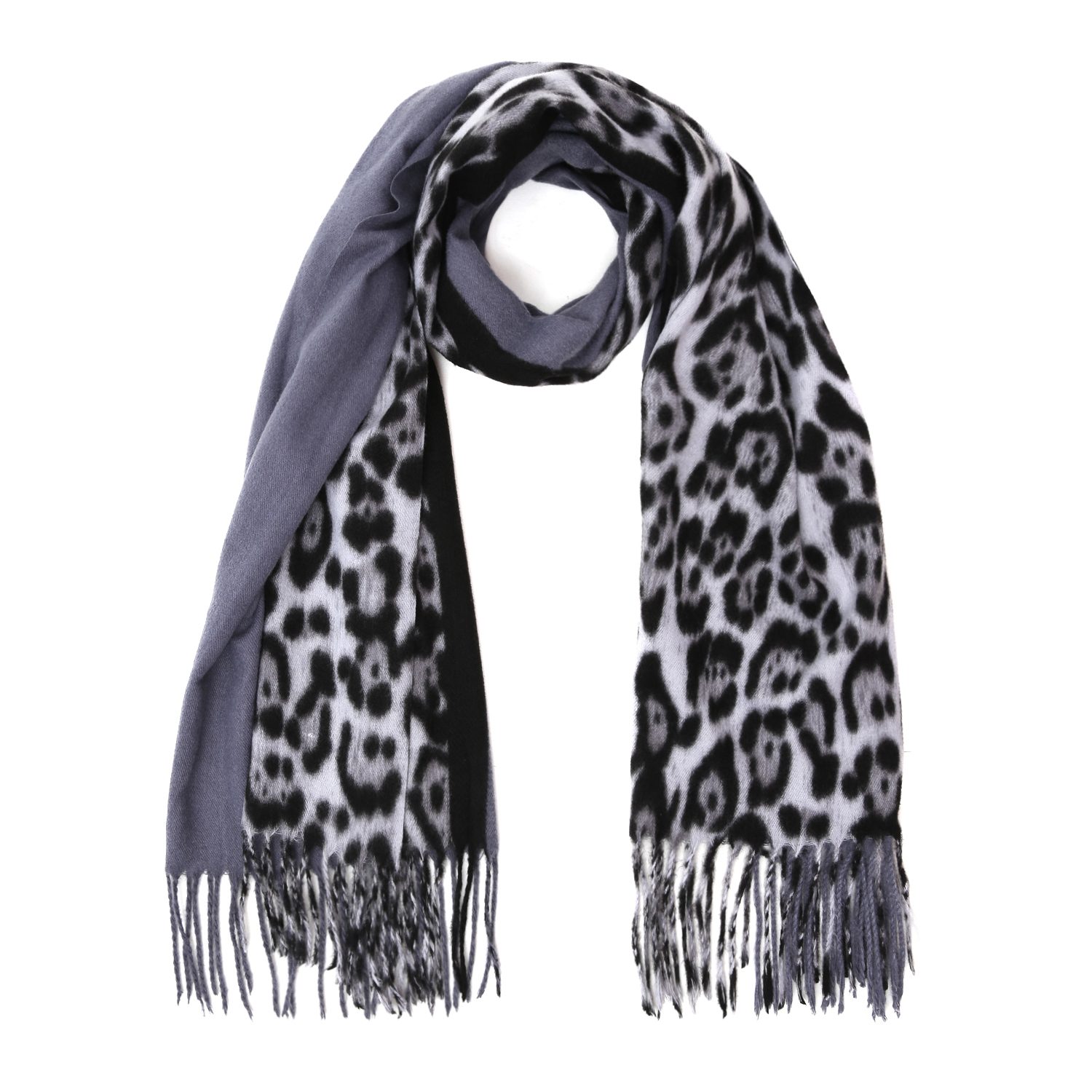 VFGI1-3 Шарф жен. 100% полиэстер 70x180 FABRETTI