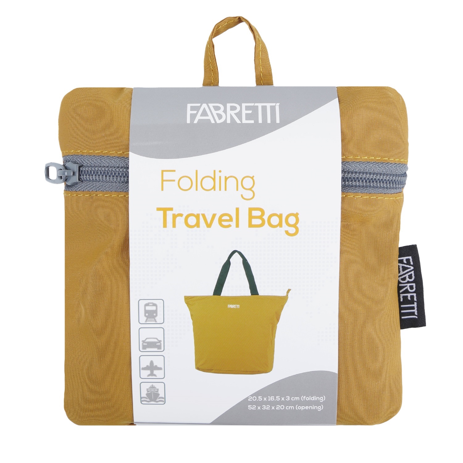 Y97114-7 FABRETTI Сумка складная дорожная 100% полиэстер 