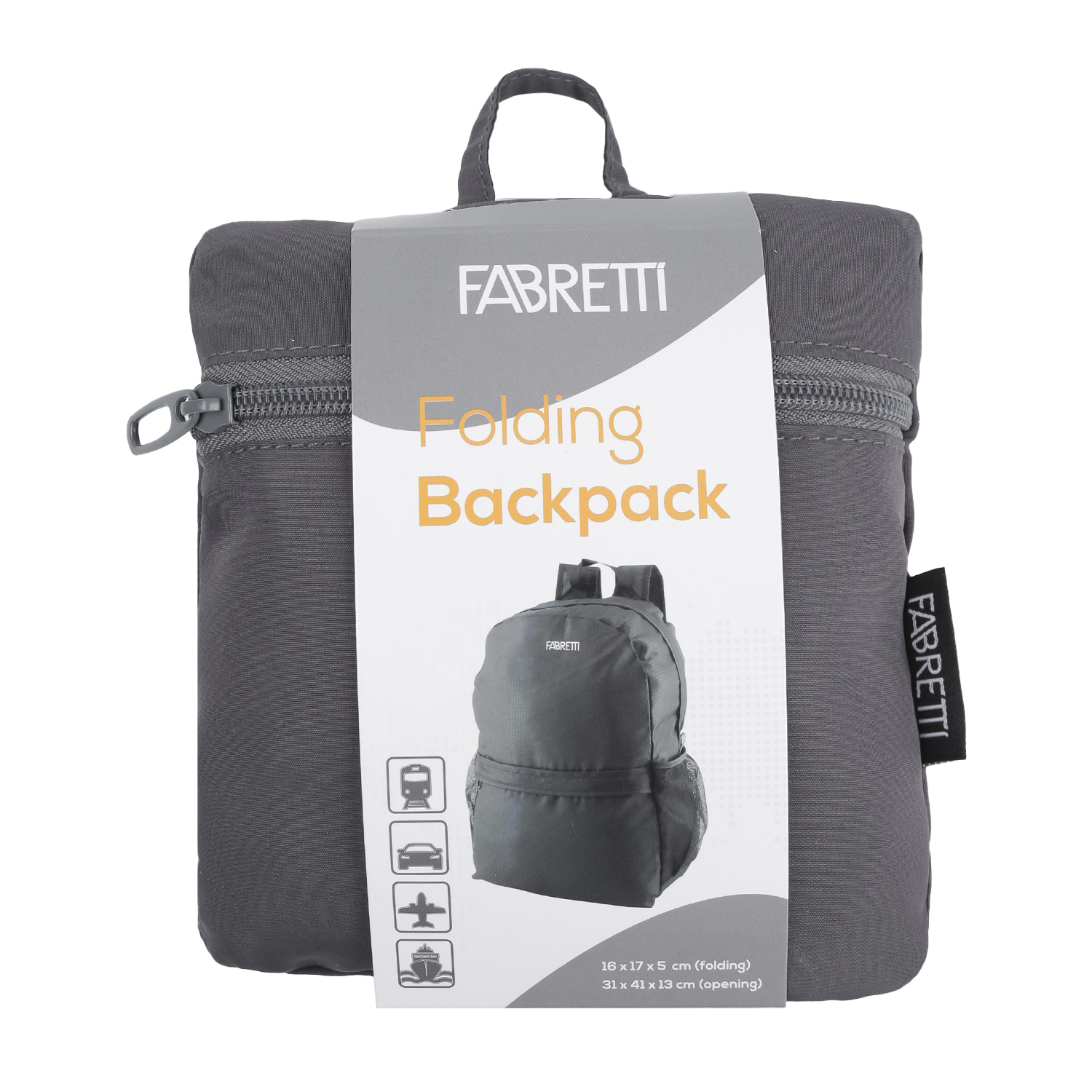 Y97105-3 FABRETTI Рюкзак складной 100% полиэстер 