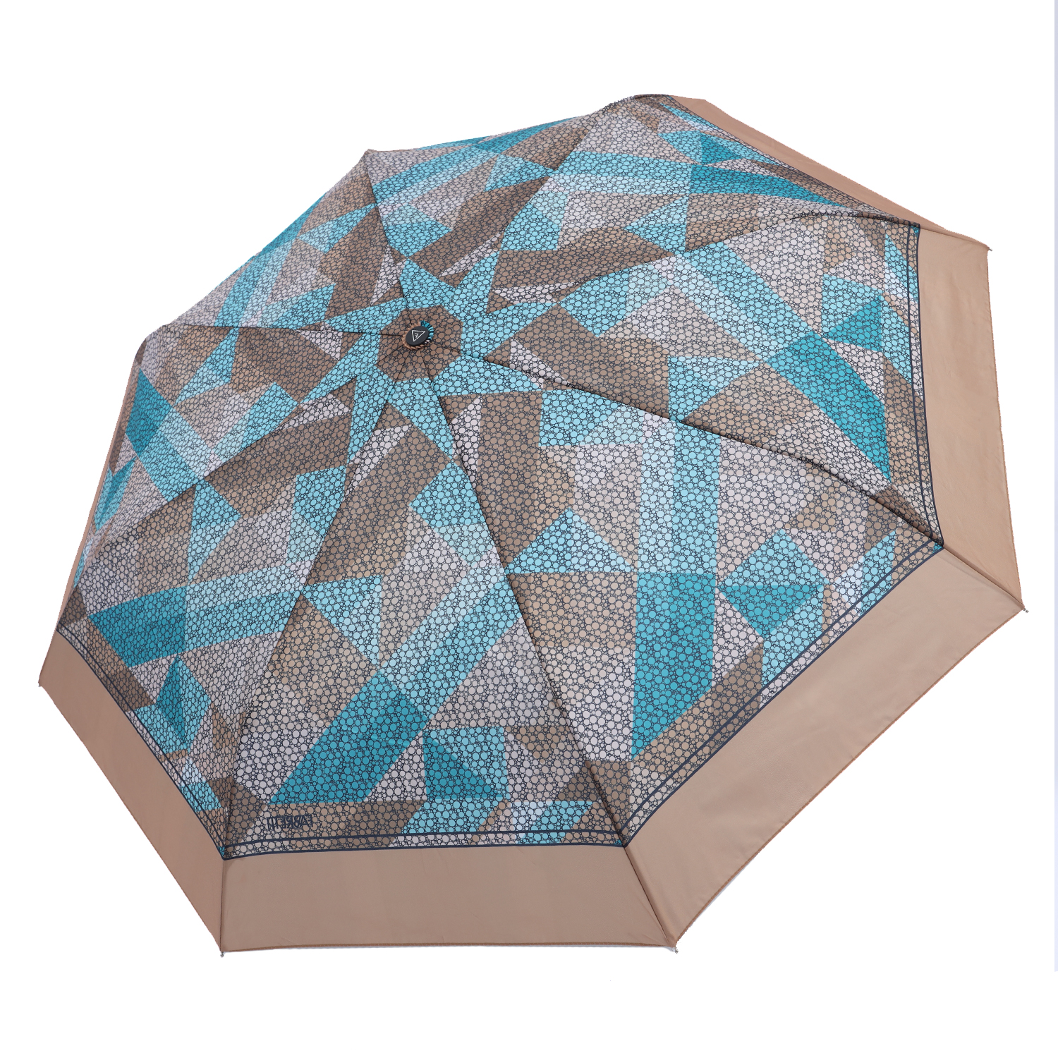 UFLR0042-12 Зонт жен. Fabretti, облегченный автомат, 3 сложения, эпонж