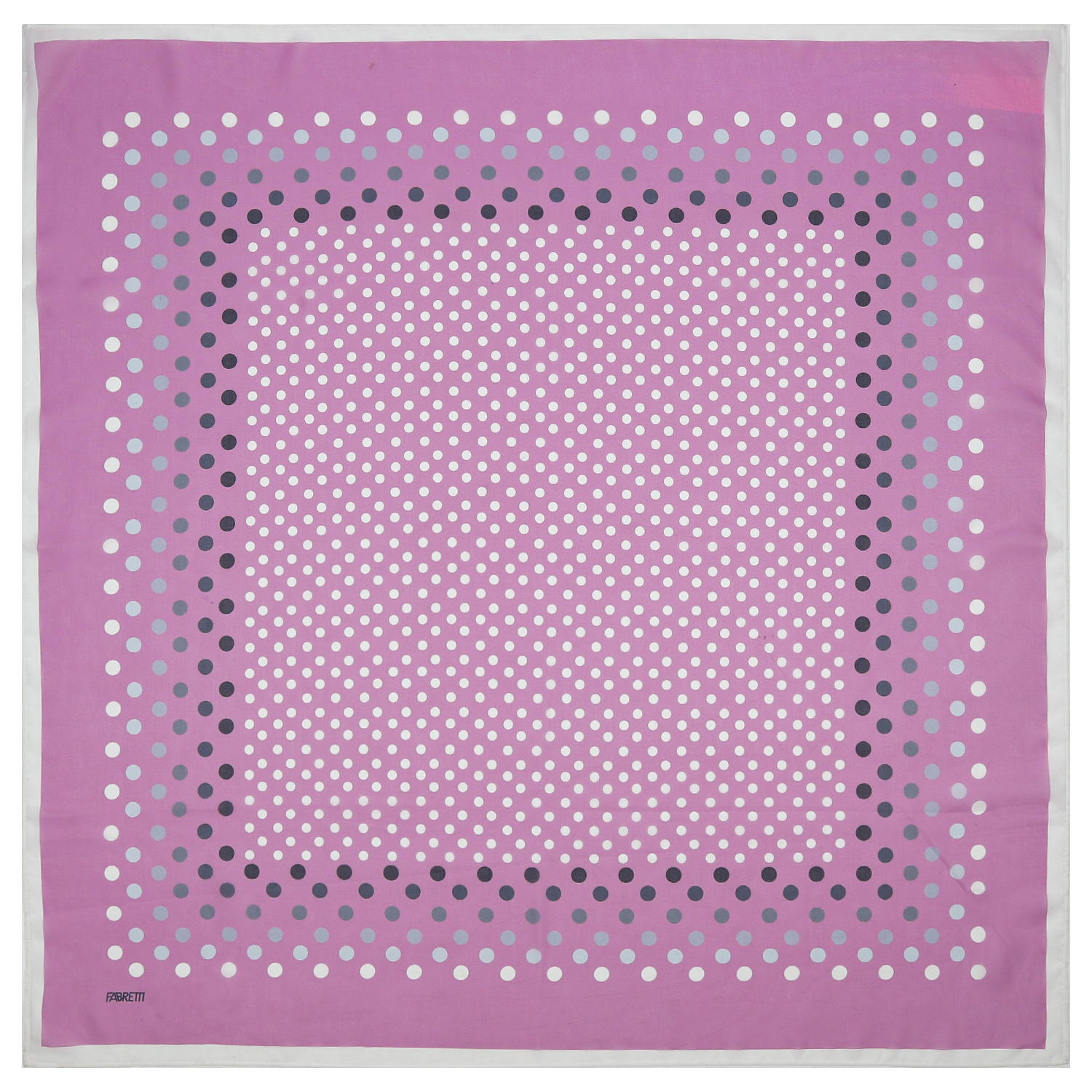 VFS2003-10 Платок жен. 100%полиэстер 70x70 FABRETTI