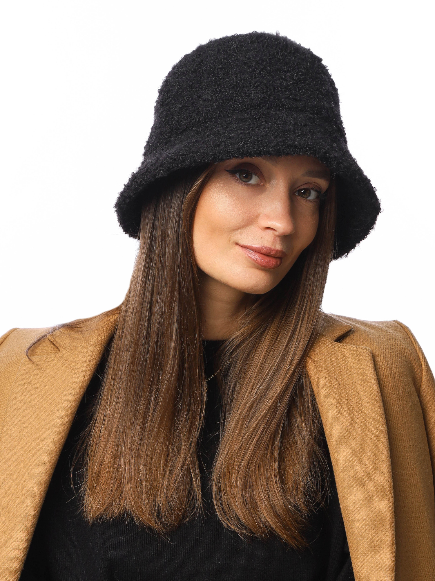 DX13-2 Fabretti Шляпа женская 18% шерсть 9% вискоза 73% полиэстер