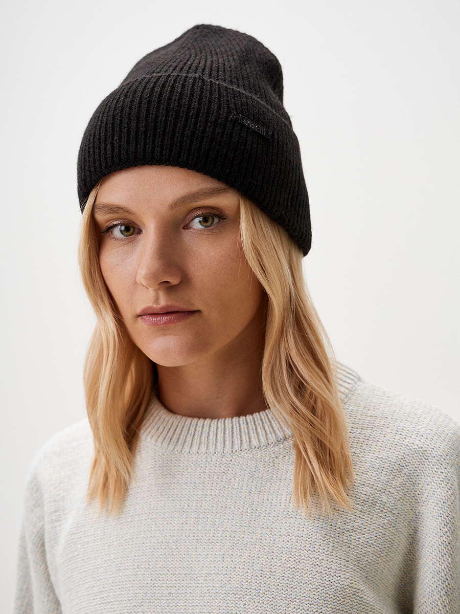 DLIF19-2 Шапка жен. 30% вискоза 70% полиэстер разм.57 FABRETTI