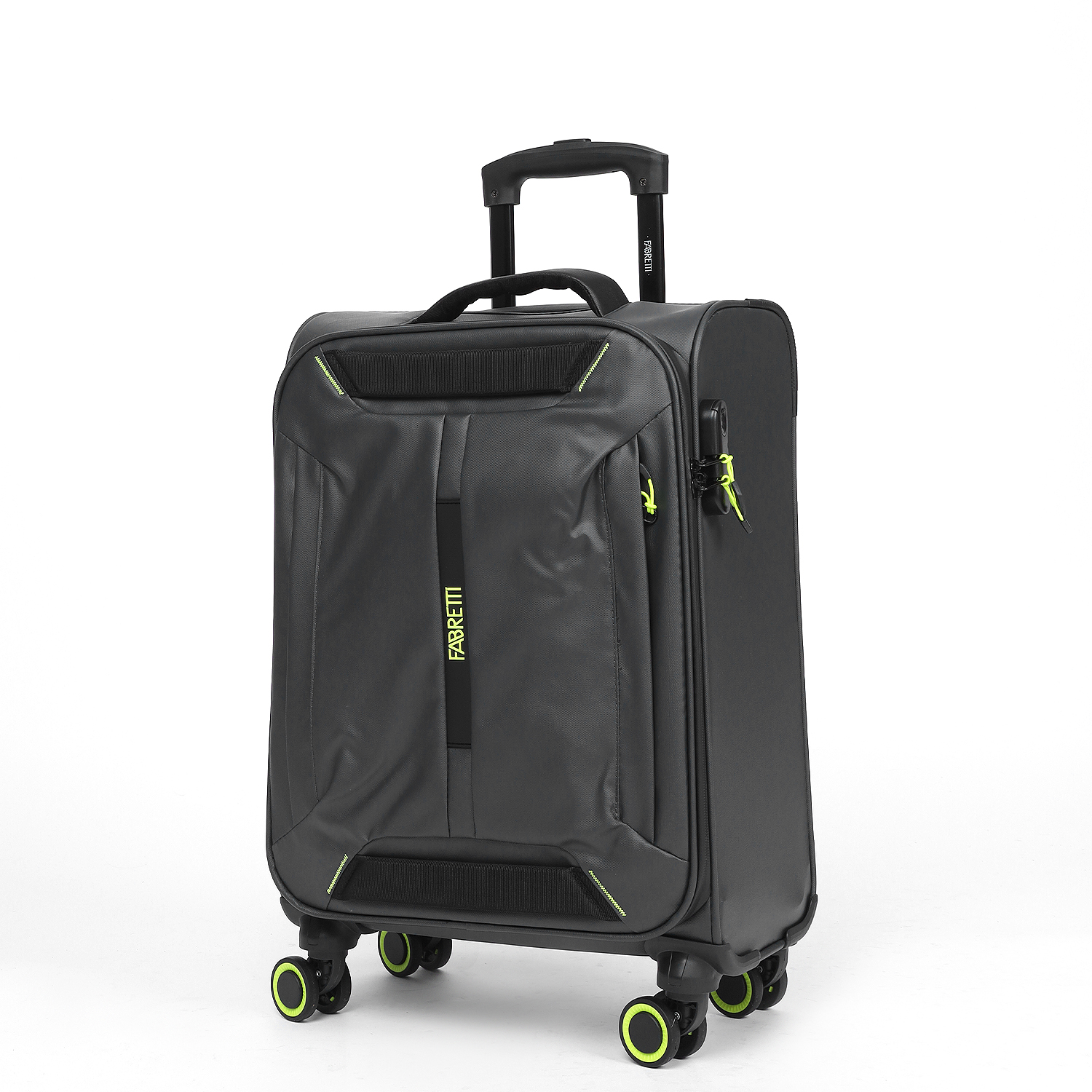 TR13545-20-3 FABRETTI Чемодан 4-х колесный 100% полиэстер