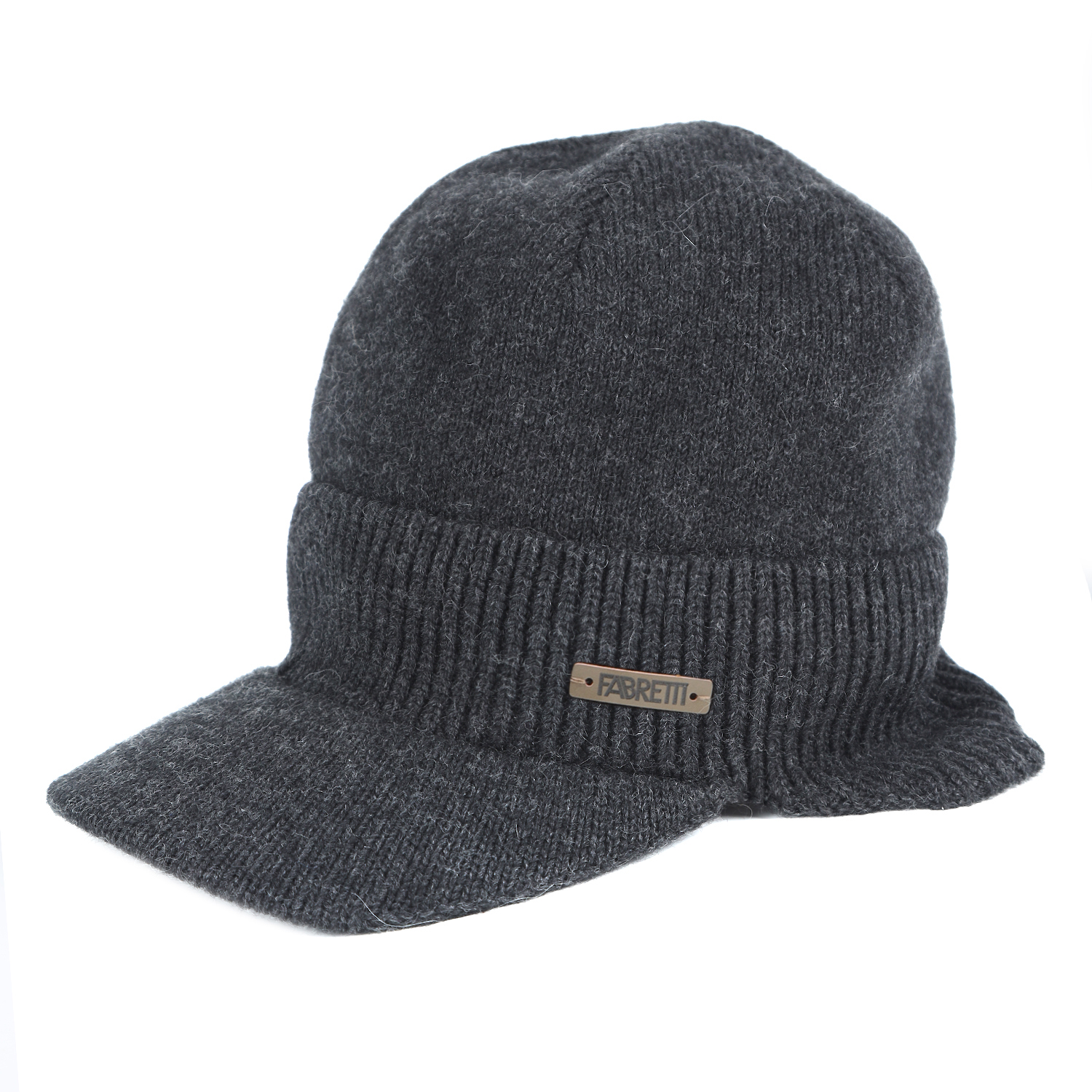 DFRG46-45 FABRETTI Ушанка мужская 50% шерсть, 30% вискоза, 20% полиэстер