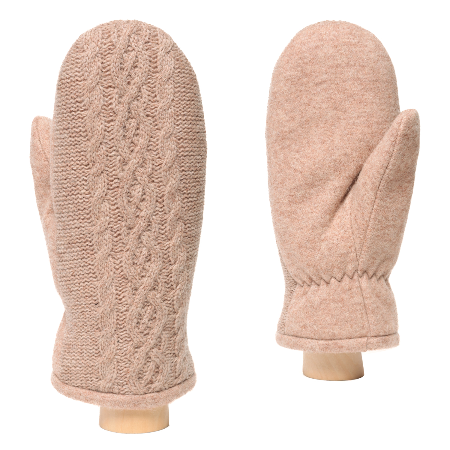 JMF52-13 FABRETTI  Рукавицы жен. 90% шерсть/10% эластан 