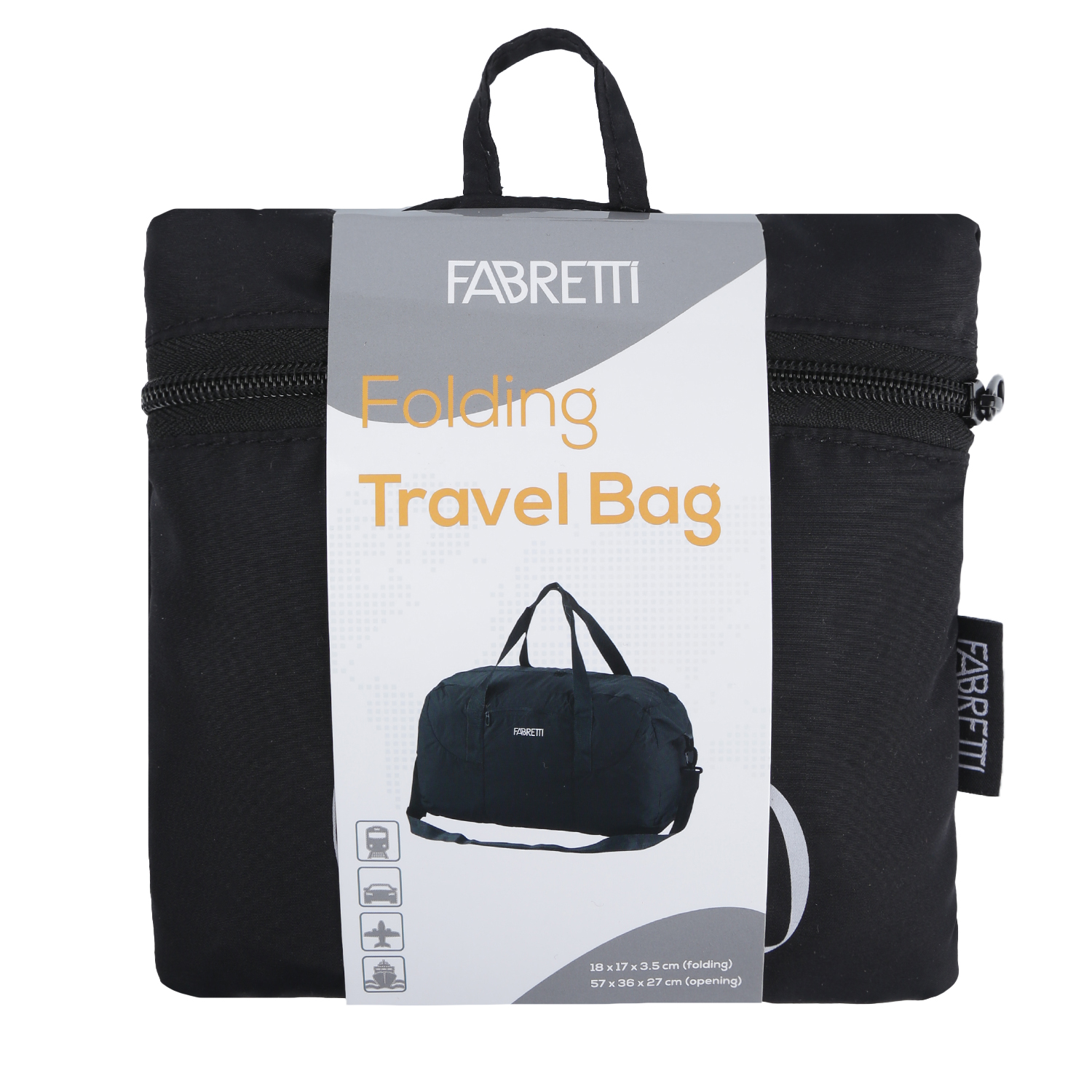 Y97110-2 FABRETTI Сумка складная дорожная 100% полиэстер 