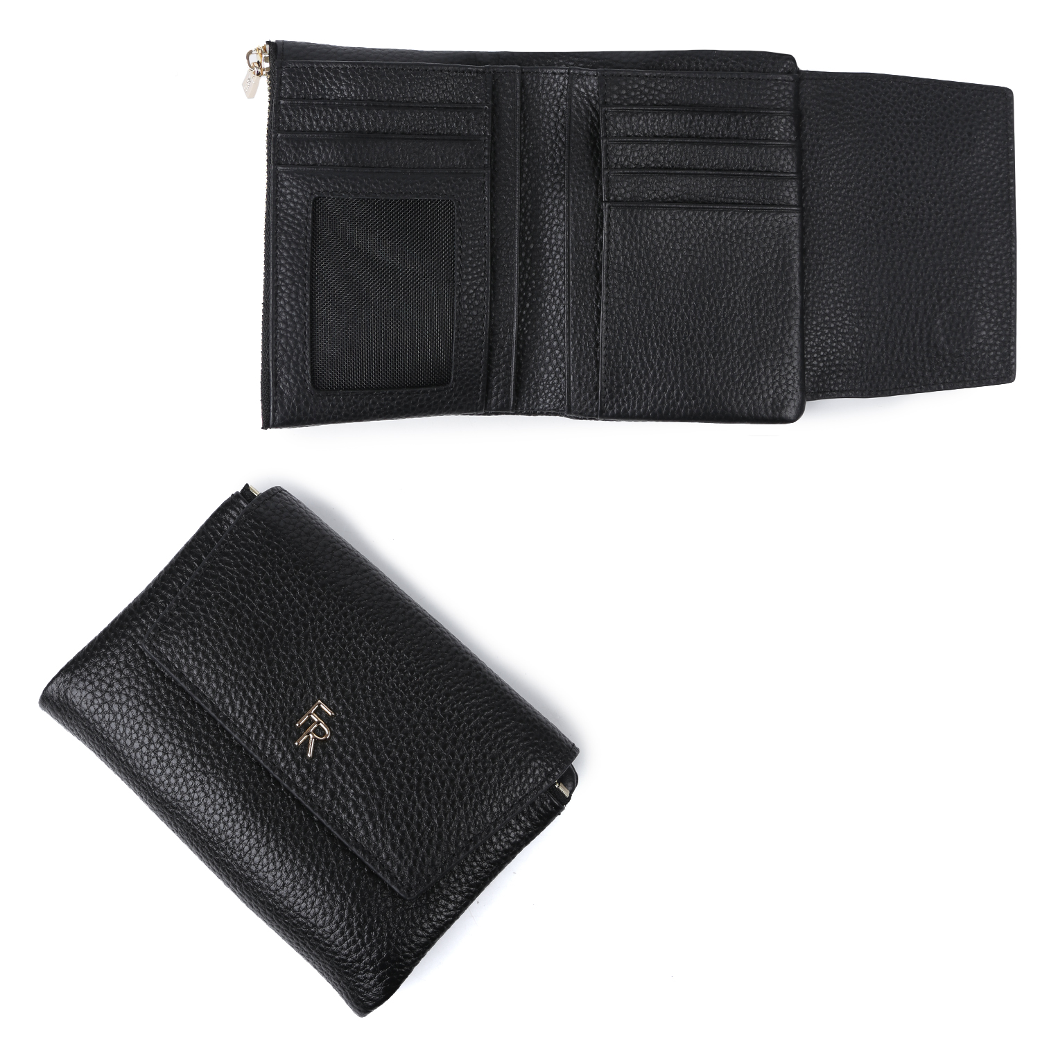 Q03D2-2 FABRETTI Кошелек  жен. нат. кожа