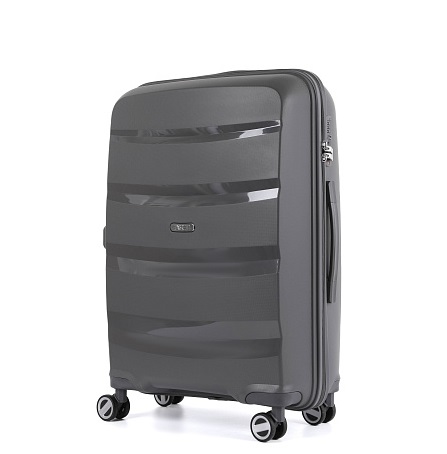 EN7520-24-3 FABRETTI Чемодан 4-х колесный 100% полипропилен