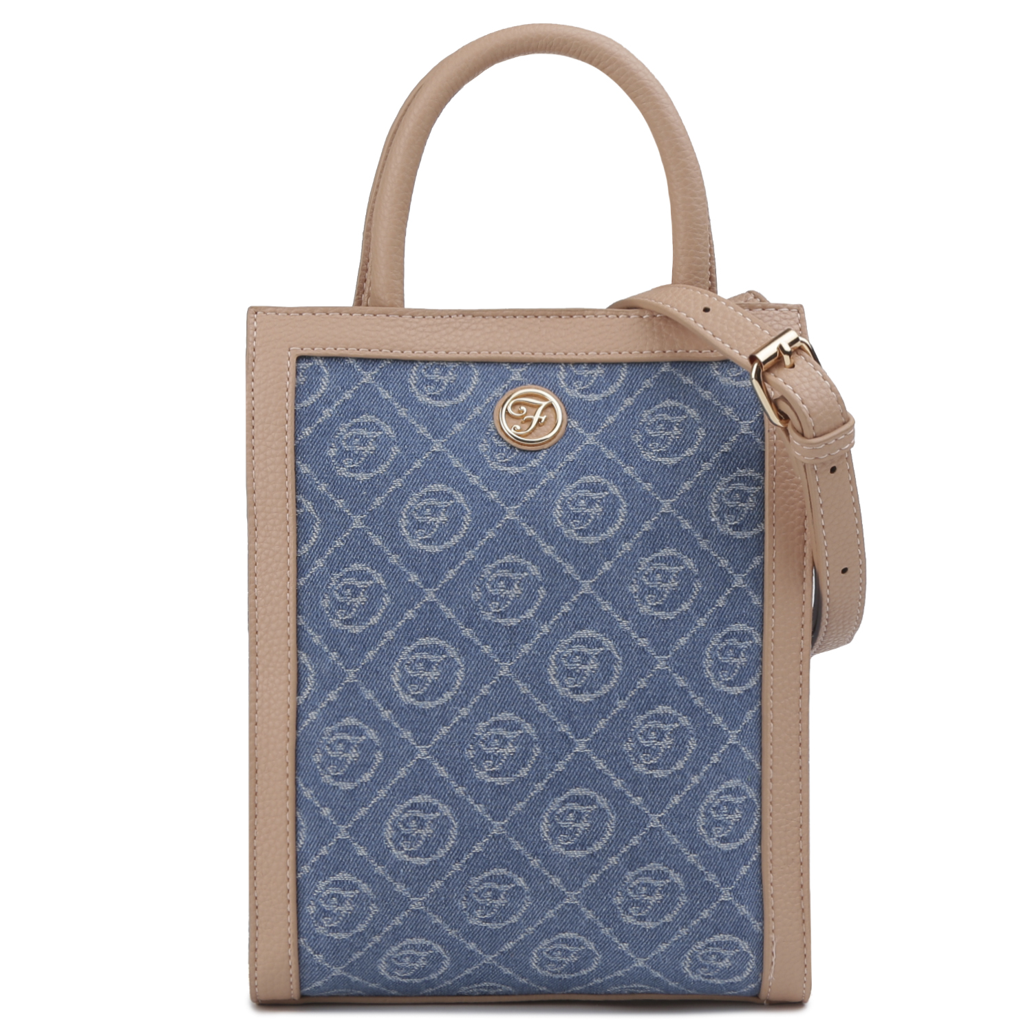 FMZ244482D-813 FABRETTI Сумка жен. 75%хлопок 25%полиэстер