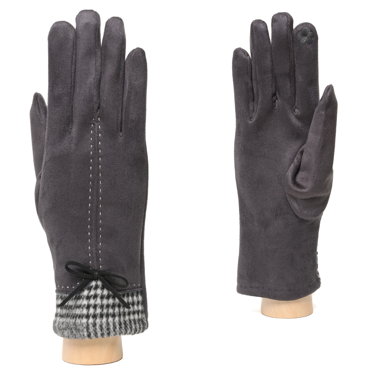 JDF59-3 FABRETTI Перчатки жен. 90% полиэстер/10% эластан