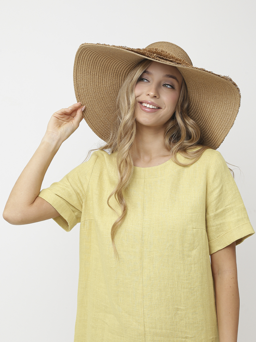 WY31-13 FABRETTI  Шляпа жен. 90% целлюлоза/10% полиэстер 