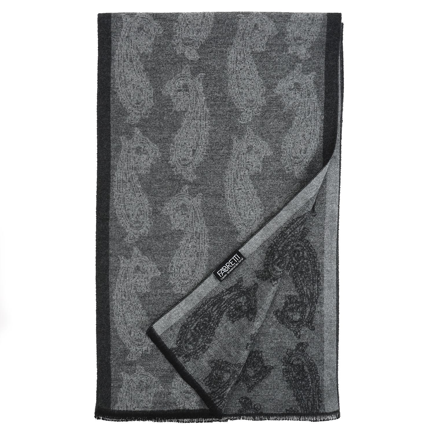 VGU7-3 Шарф муж. 100% вискоза 30x192 FABRETTI