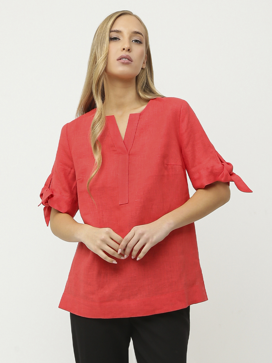 NK51-90 FABRETTI Блуза женская 100% лён