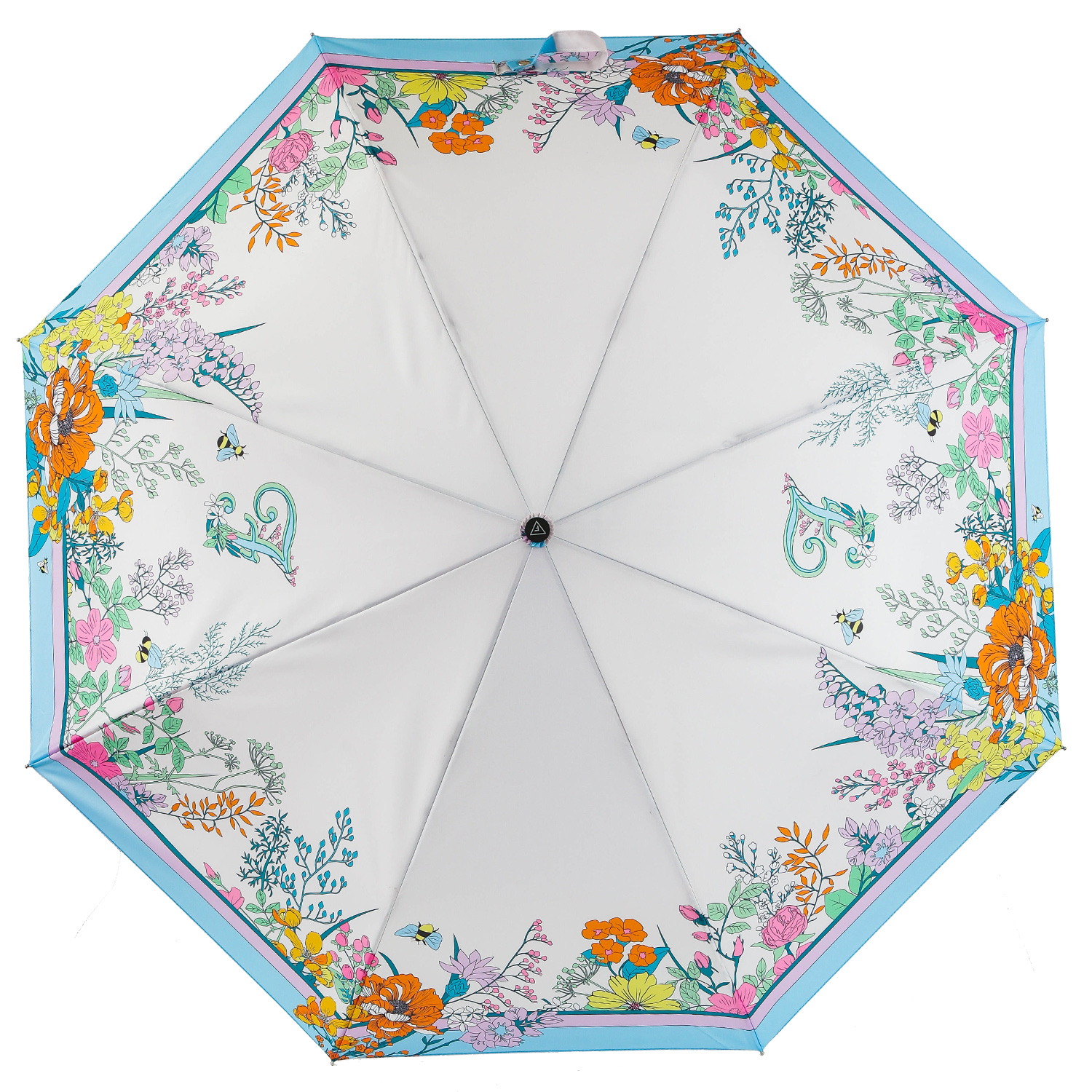 UFLR0023-9 Зонт жен. Fabretti, облегченный автомат, 3 сложения, эпонж