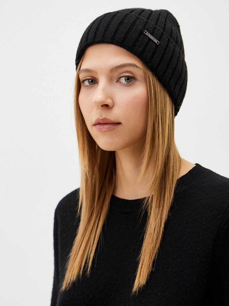 DLIF23-2 Шапка жен. 30% вискоза 70% полиэстер разм.57 FABRETTI