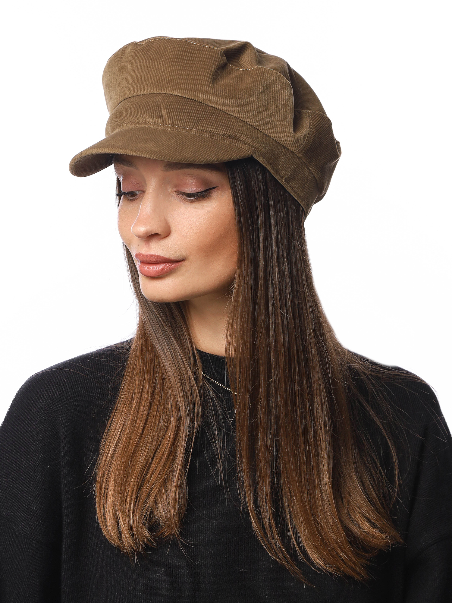 DB1-11 FABRETTI Картуз женский 55% нейлон 45% полиэстер 