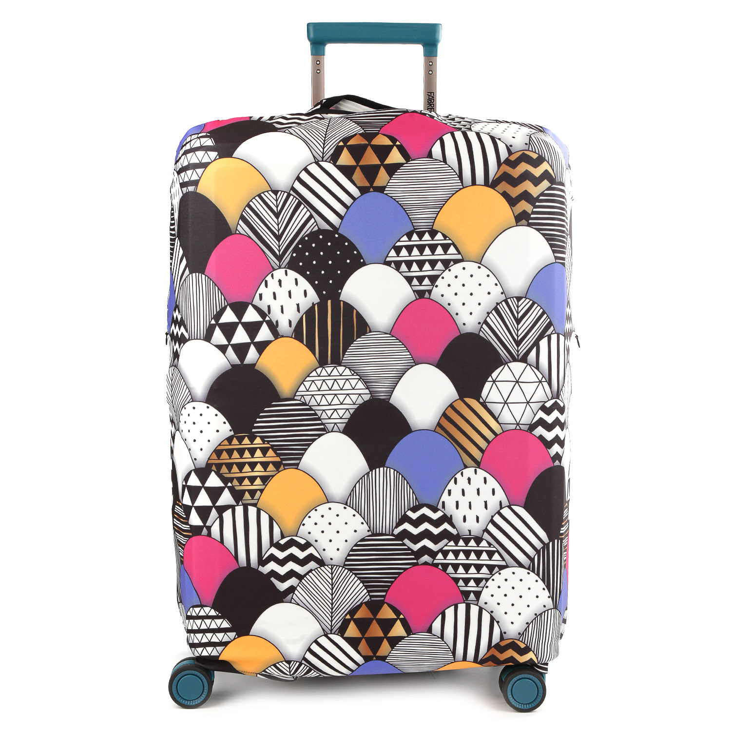 W1054-S FABRETTI Чехол для чемодана 92%полиэстер 8%спандекс