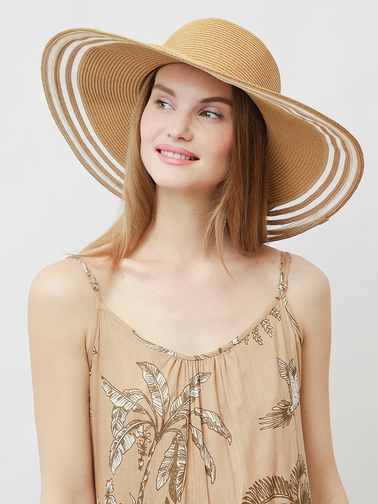 WG11-1 FABRETTI Шляпа жен. целлюлоза/полиэстер 