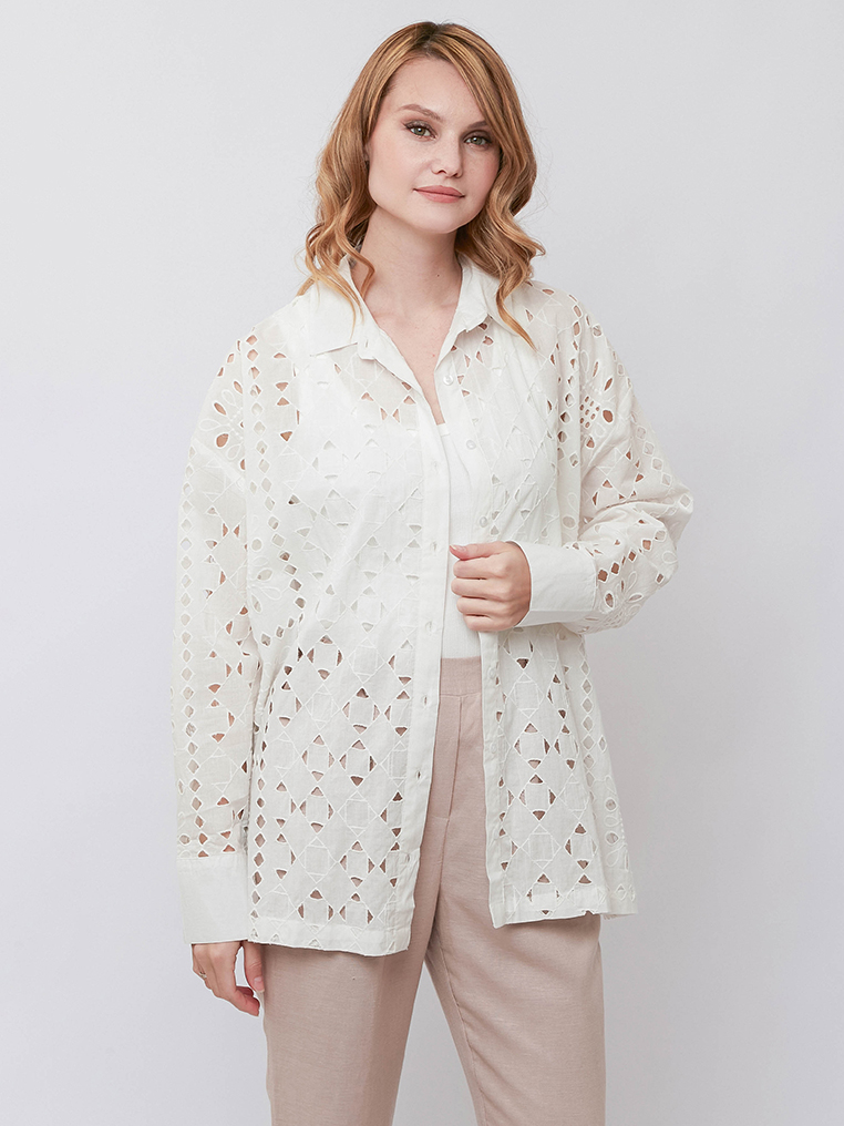 NSH0120-1 FABRETTI Туника женская 100% хлопок