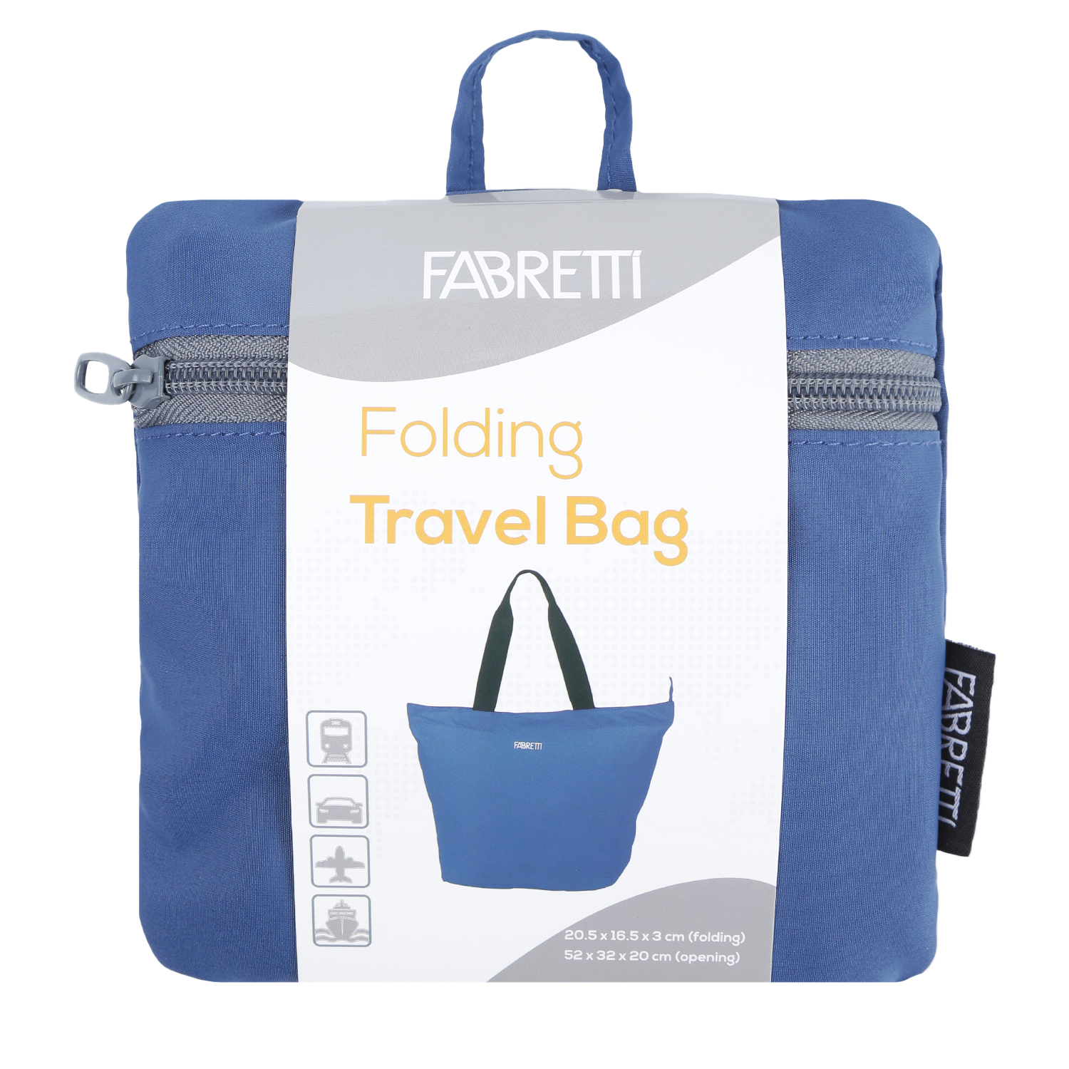 Y97114-8 FABRETTI Сумка складная дорожная 100% полиэстер 