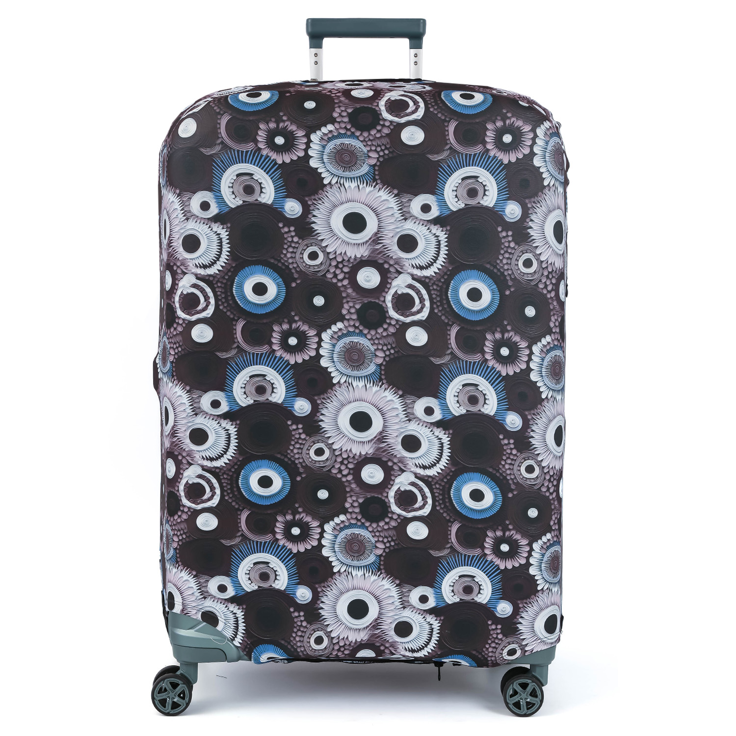 W1078-L FABRETTI Чехол для чемодана 92%полиэстер 8%спандекс