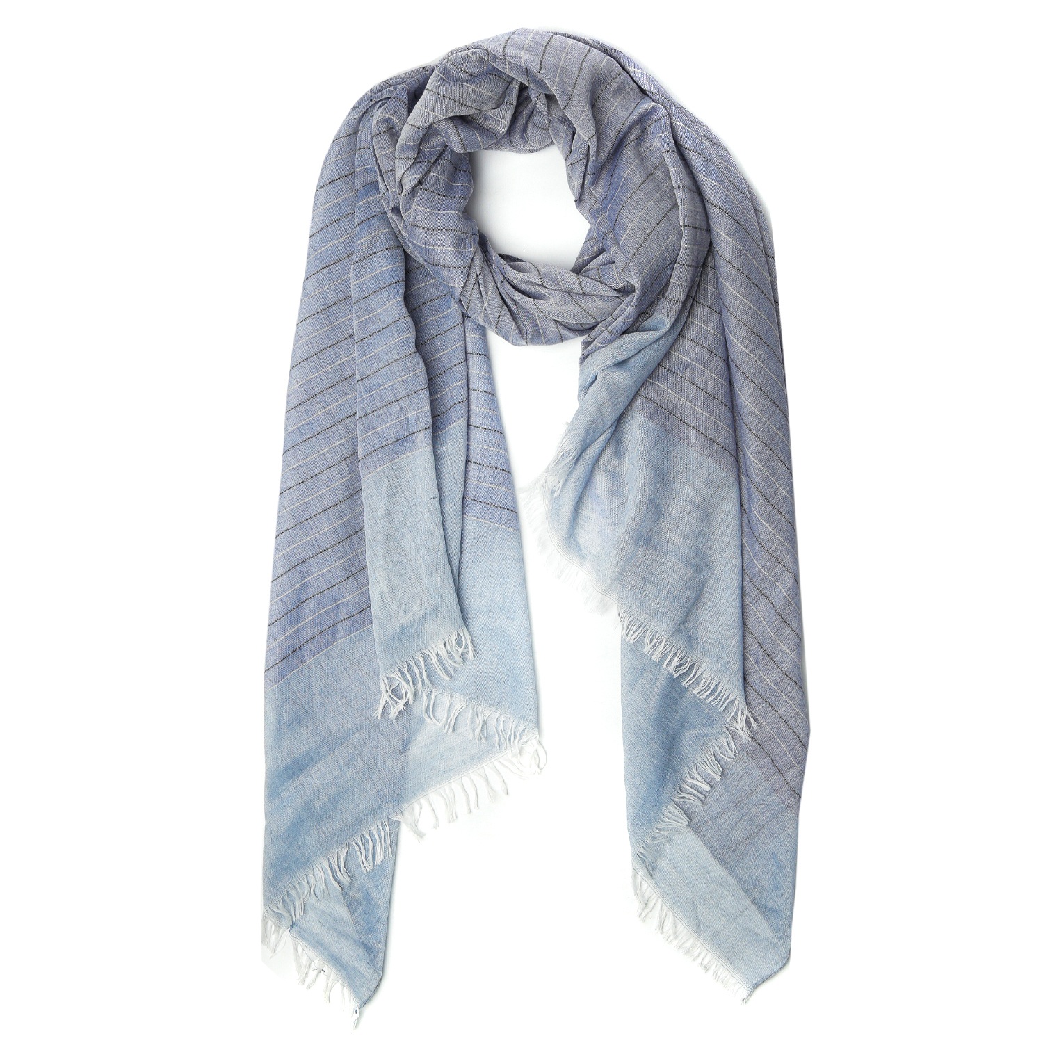 VGGI0001-9 Шарф муж. 50% вискоза,  50% полиэстер 80x190 FABRETTI