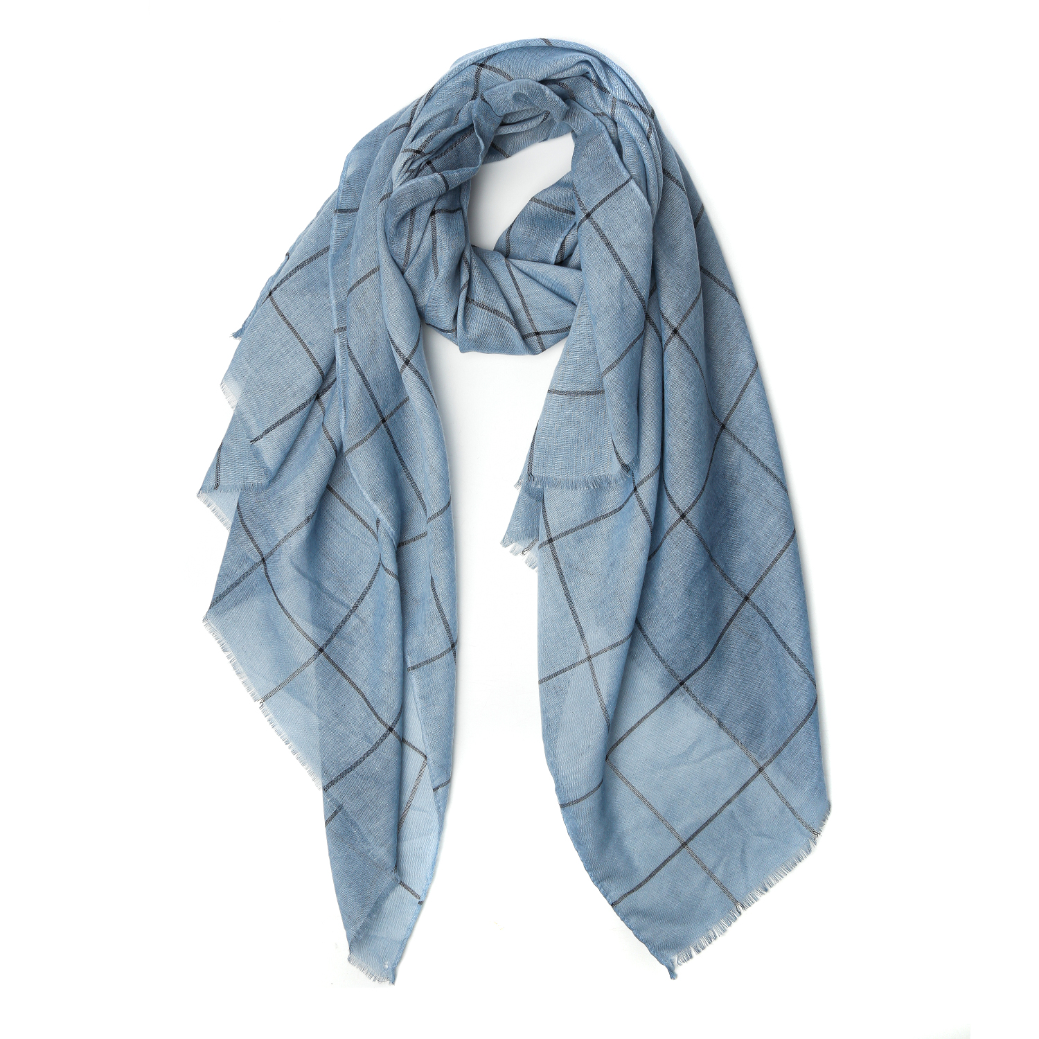 VGGI0003-9 Шарф муж. 100% полиэстер 90x795 FABRETTI