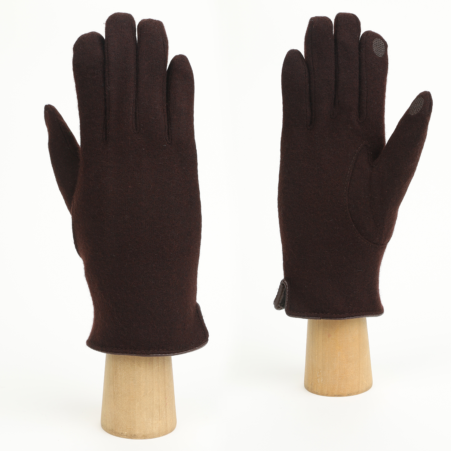 JMG15-12 FABRETTI Перчатки муж. 90% шерсть/10% эластан