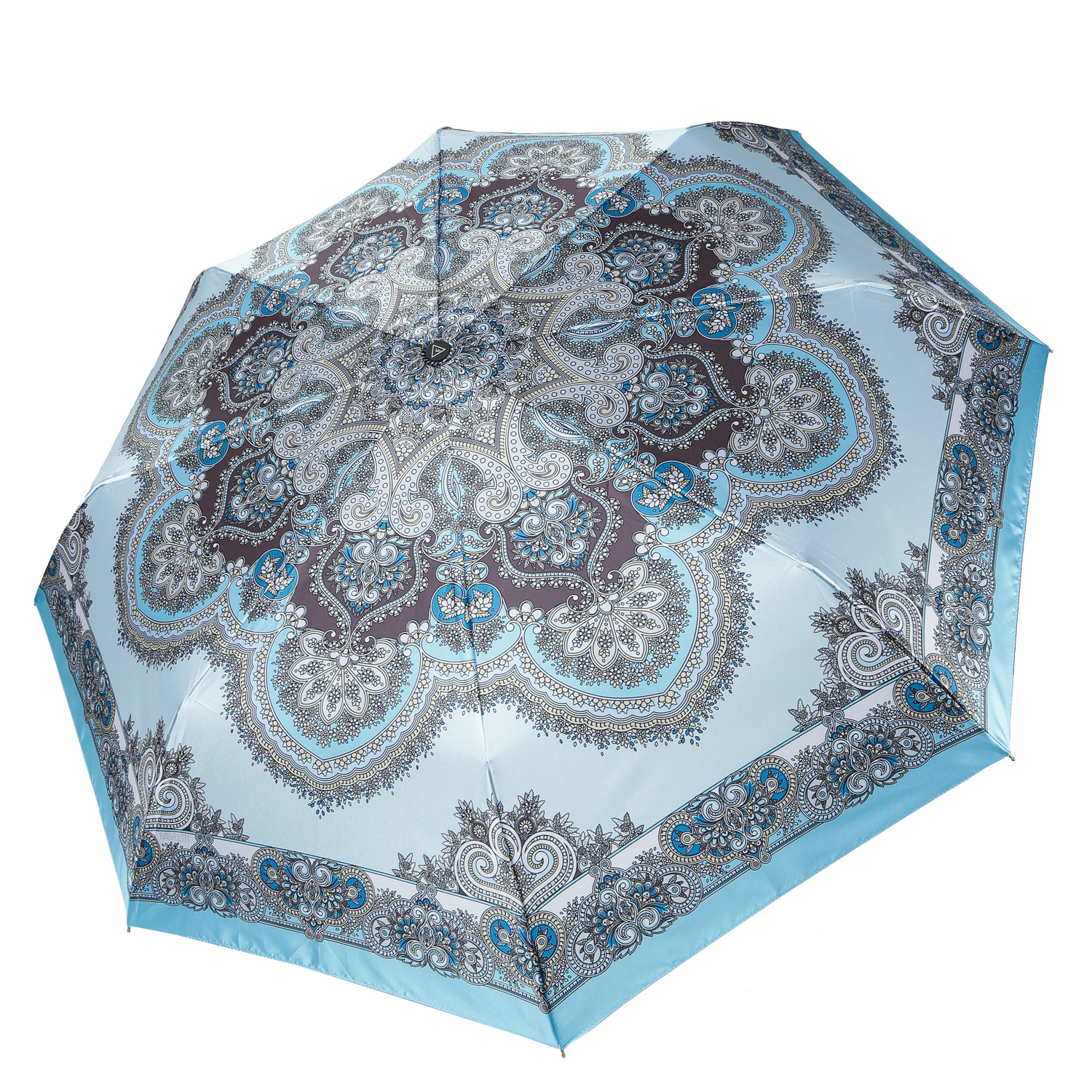 UFS0124-9 Зонт жен. Fabretti, автомат, 3 сложения, сатин