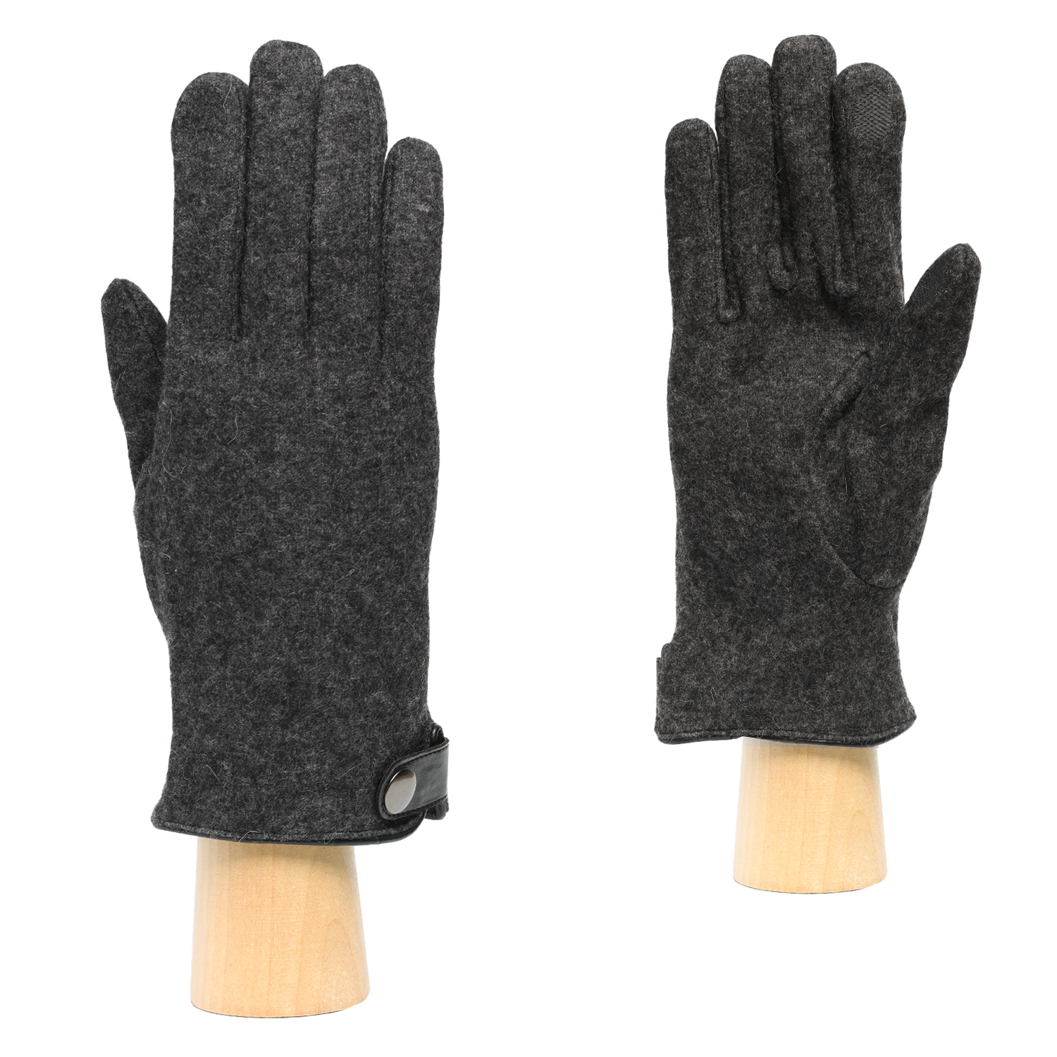 JIG12-3 FABRETTI Перчатки муж. 90% шерсть/10% эластан