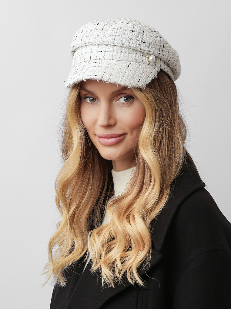 DI23-1 Картуз жен. 30% вискоза 70% полиэстер разм.57 FABRETTI