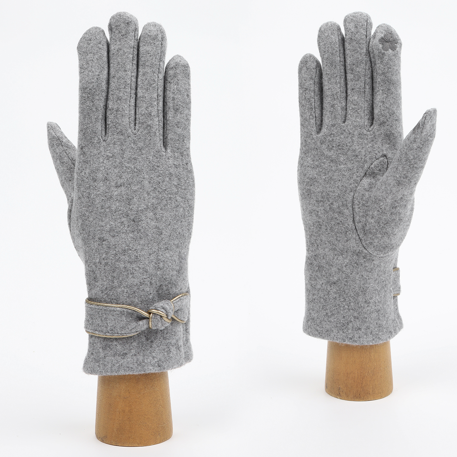 JRF25-3 FABRETTI Перчатки жен. 20% вискоза/80% полиэстер 