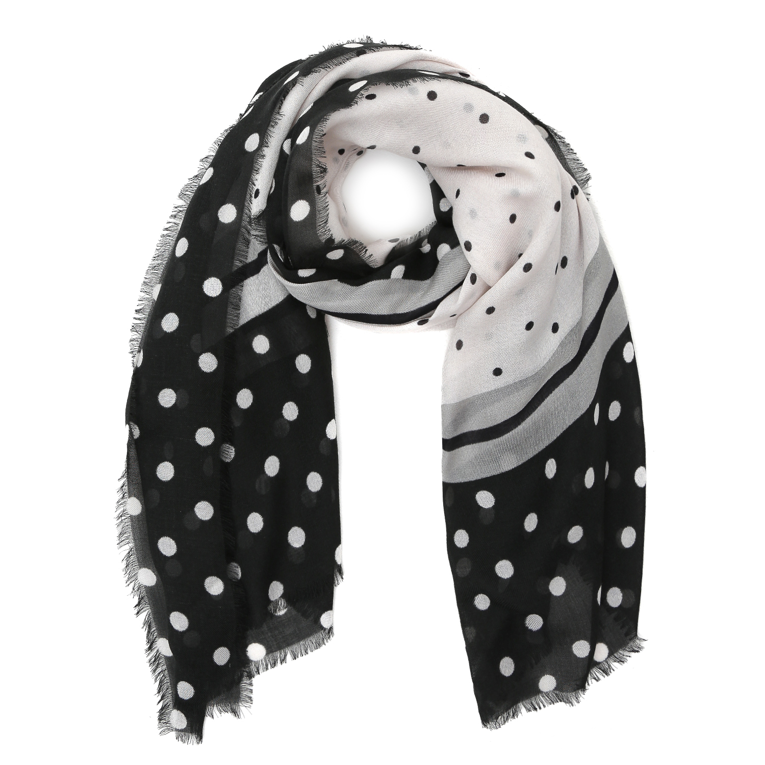 VFS1020-30 Платок жен. 18% шерсть, 82% модал  110x110 FABRETTI