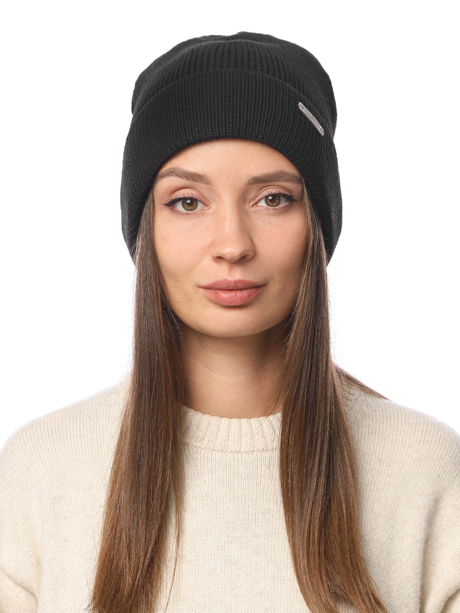 DSR102-2 Fabretti Шапка женская 50% хлопок, 28% полиэстер, 22% эластан