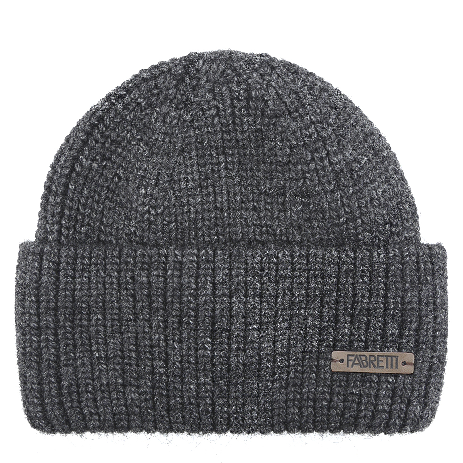 DFRG58-45 FABRETTI Шапка мужская 20% альпака, 30% шерсть, 50% акрил