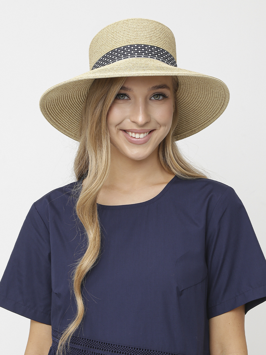 WG86-13 FABRETTI Шляпа жен. 90% целлюлоза/10%полиэстер