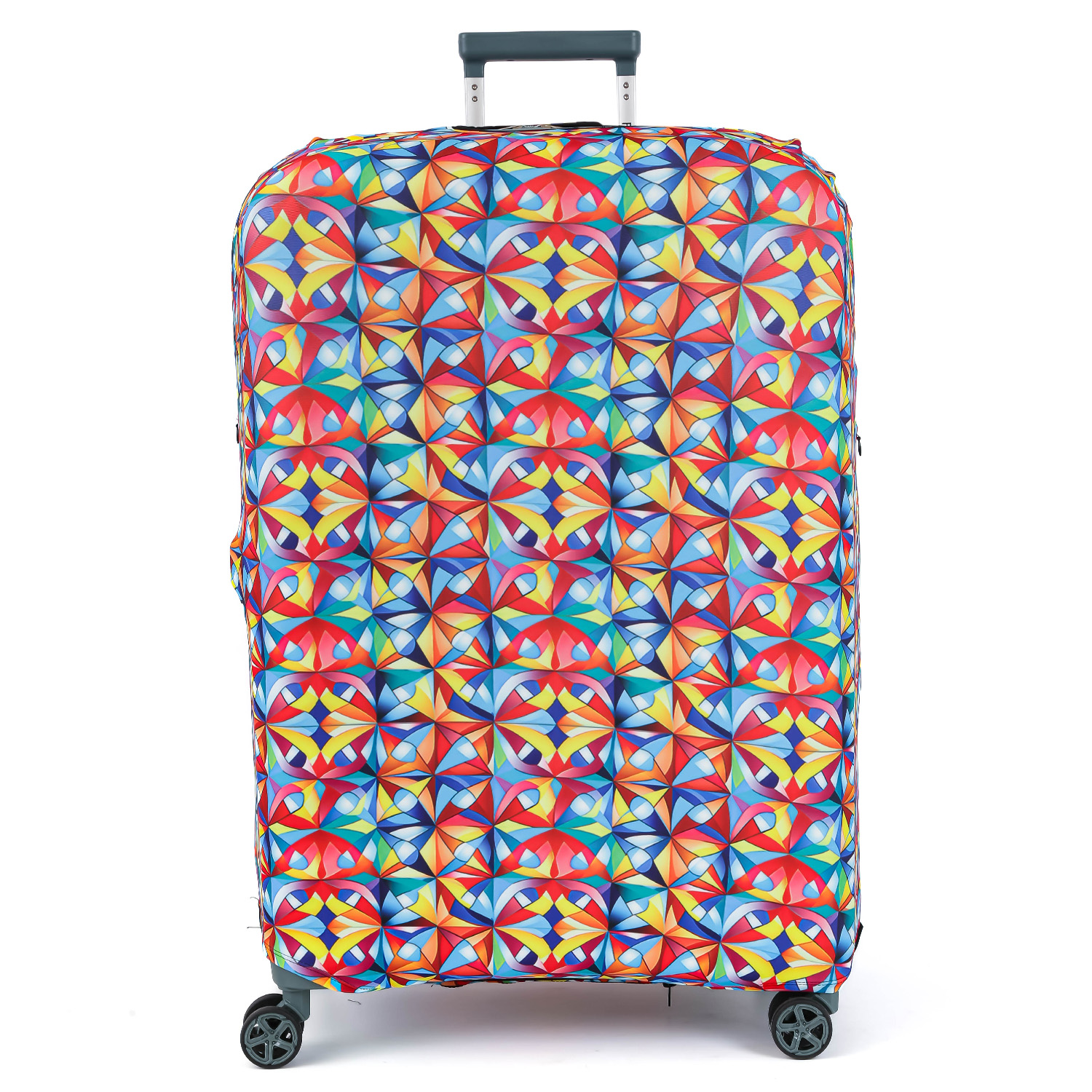 W1077-L FABRETTI Чехол для чемодана 92%полиэстер 8%спандекс