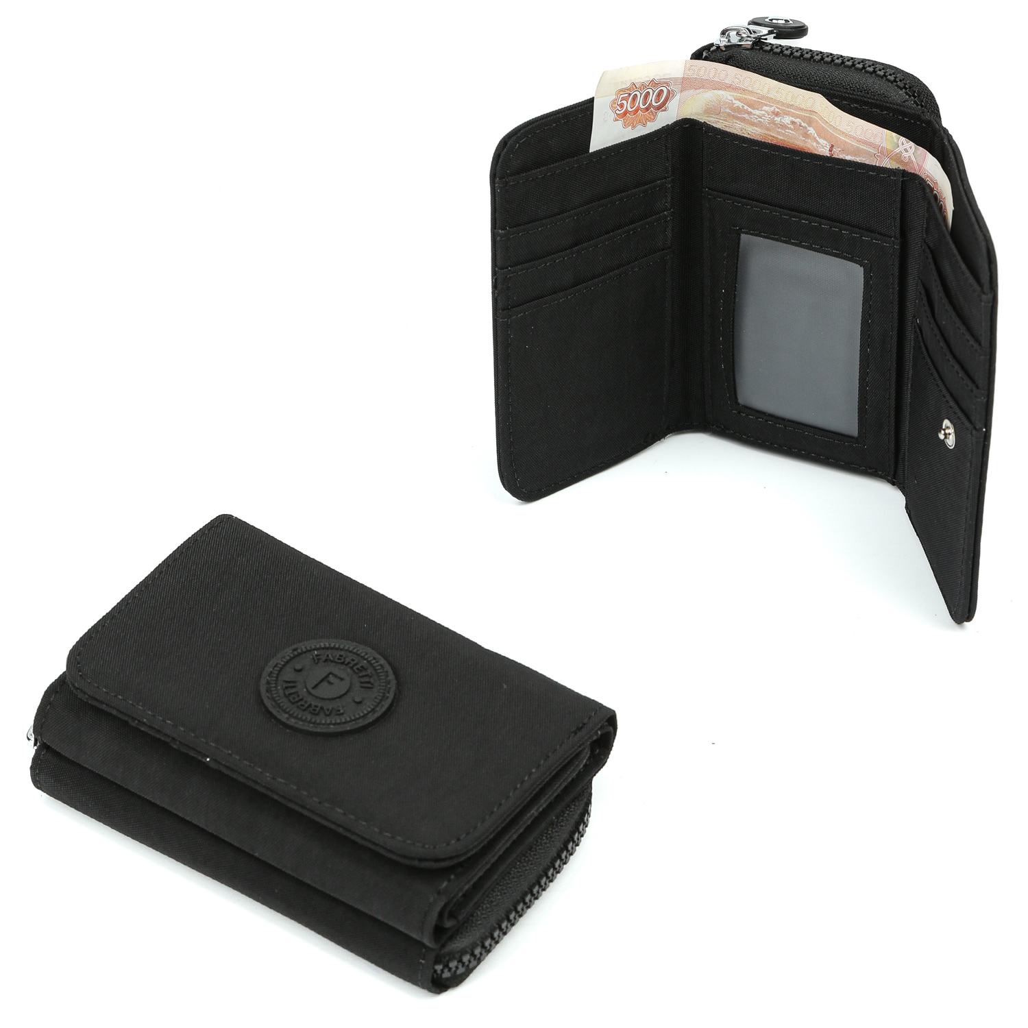 YW8121-2 FABRETTI Кошелек 100% полиэстер