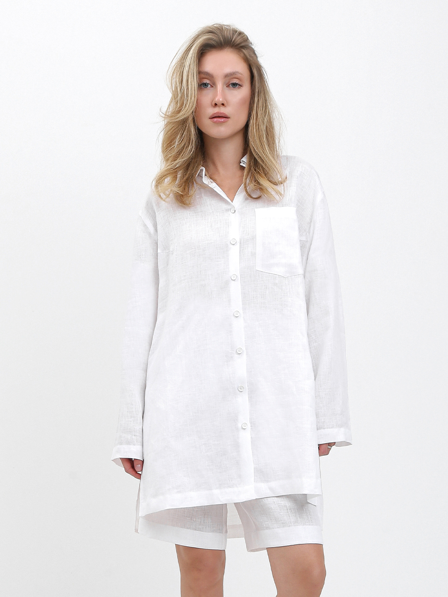 NK94-1 FABRETTI Блуза женская 100% лён