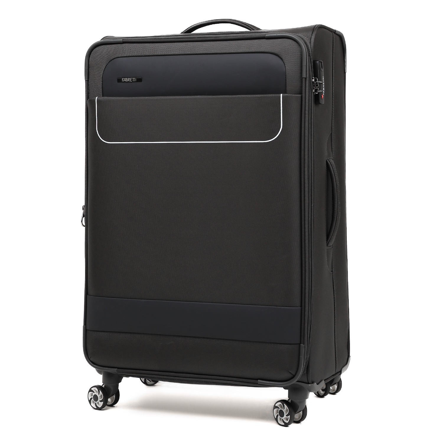 TRM2320-28-3 FABRETTI Чемодан 4-х колесный 100% полиэстер