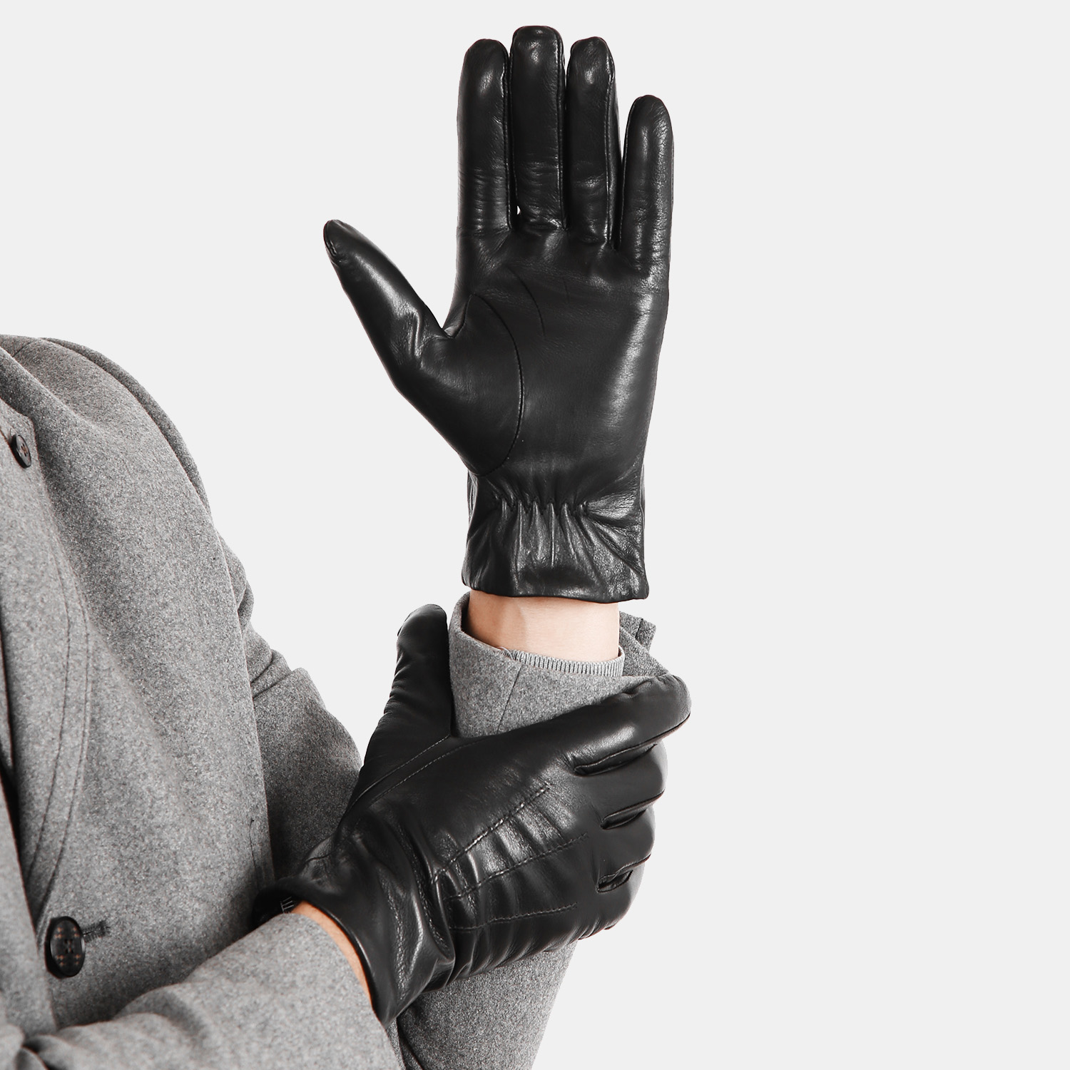 FM18-1 FABRETTI Перчатки муж. нат. кожа