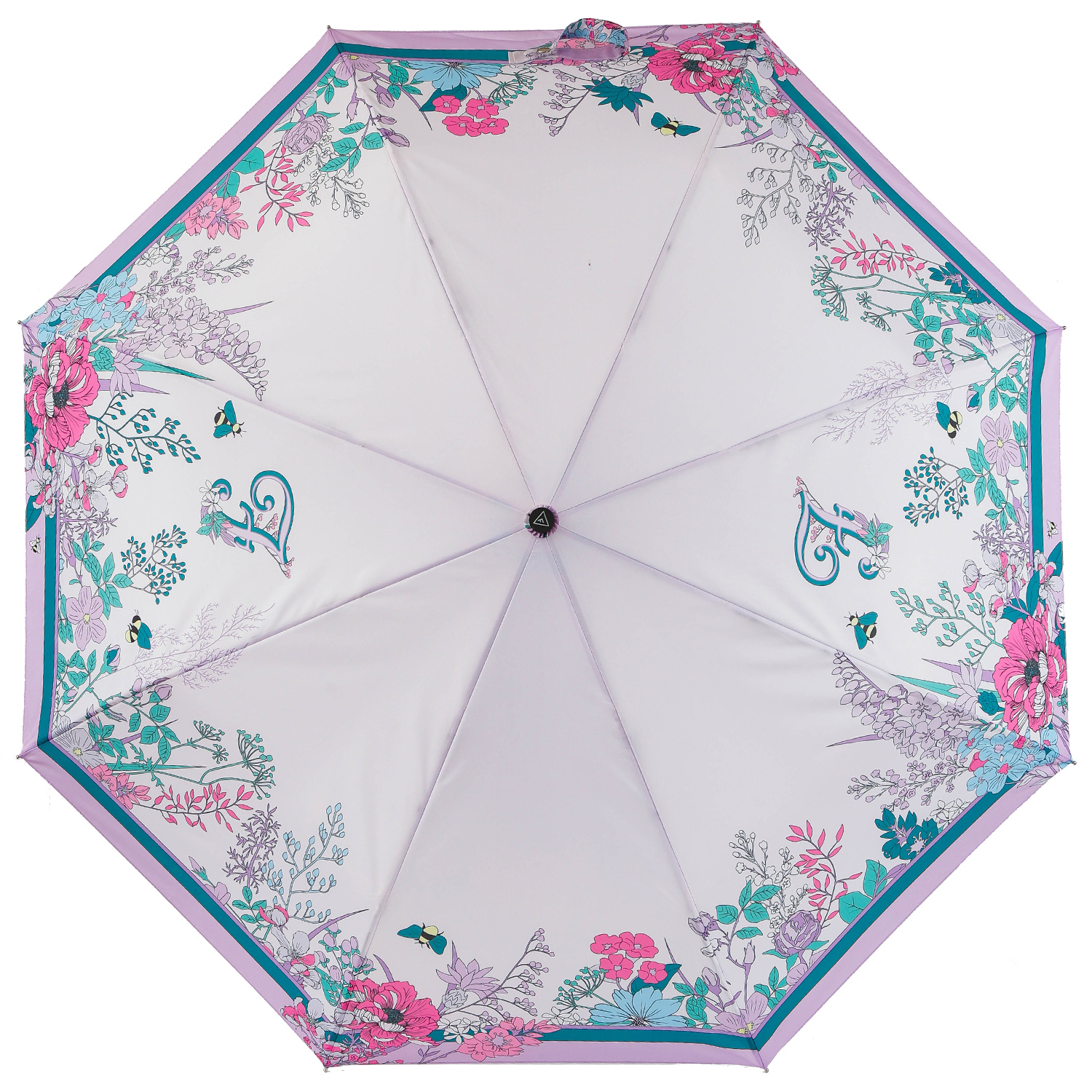 UFLR0023-10 Зонт жен. Fabretti, облегченный автомат, 3 сложения, 'эпонж