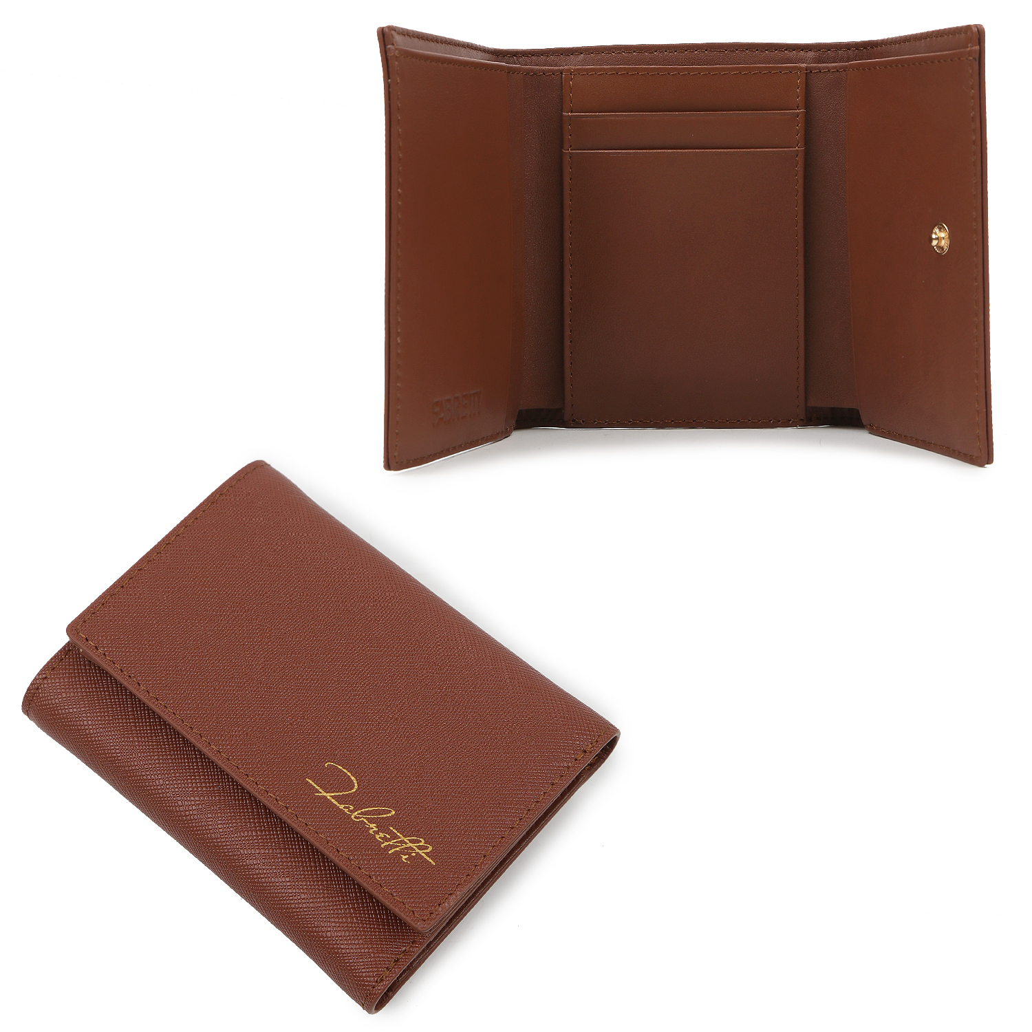 Q015S-12 FABRETTI Кошелек  жен. нат. кожа