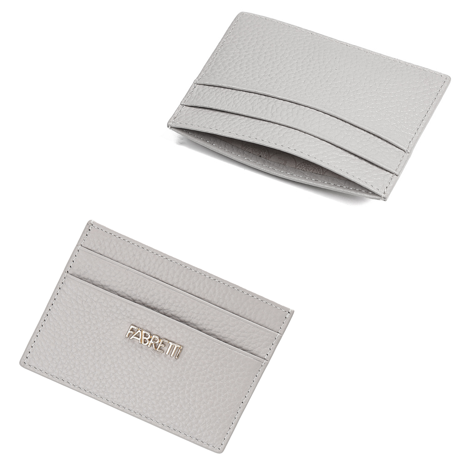 Q250004D-3 FABRETTI Визитница жен. нат. кожа