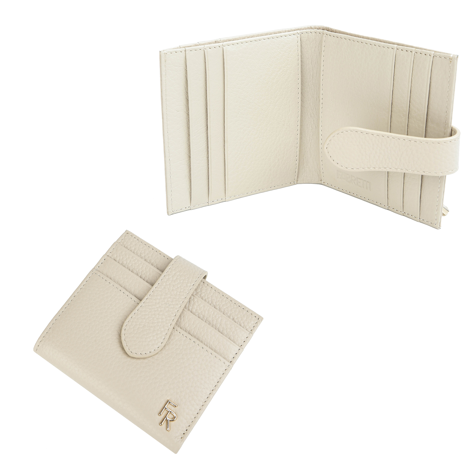 Q250008D-192 FABRETTI Кошелек  жен. нат. кожа