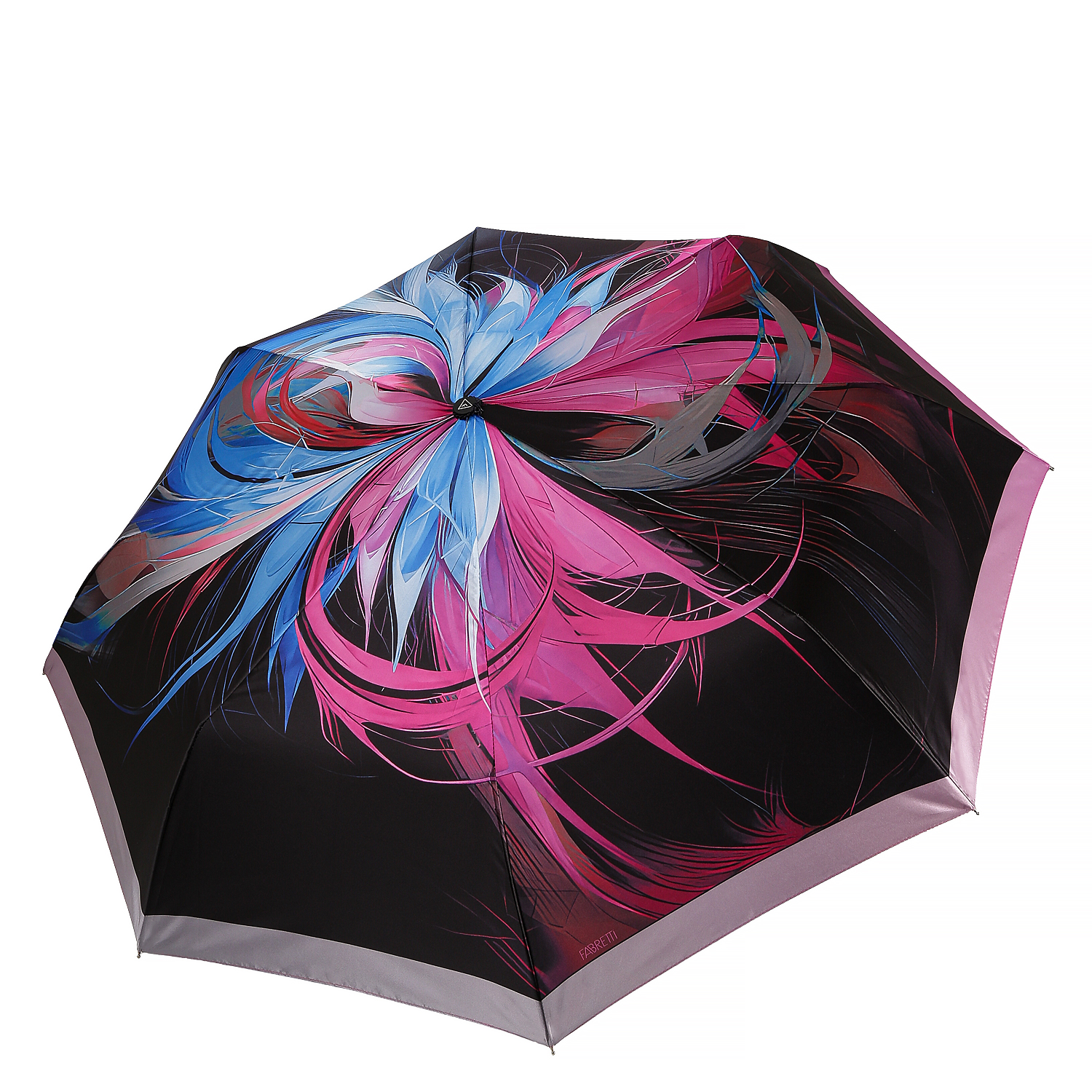 UFS0120-25 Зонт жен. Fabretti, автомат, 3 сложения, сатин