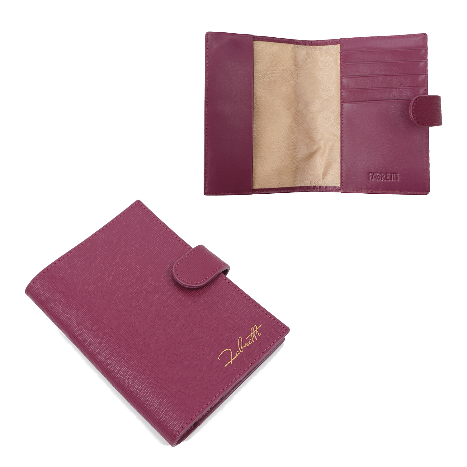 QPC14S-10 FABRETTI Обложка для документов жен. нат. кожа