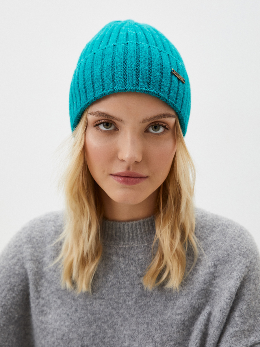 DLIF23-9 Шапка жен. 30% вискоза 70% полиэстер разм.57 FABRETTI