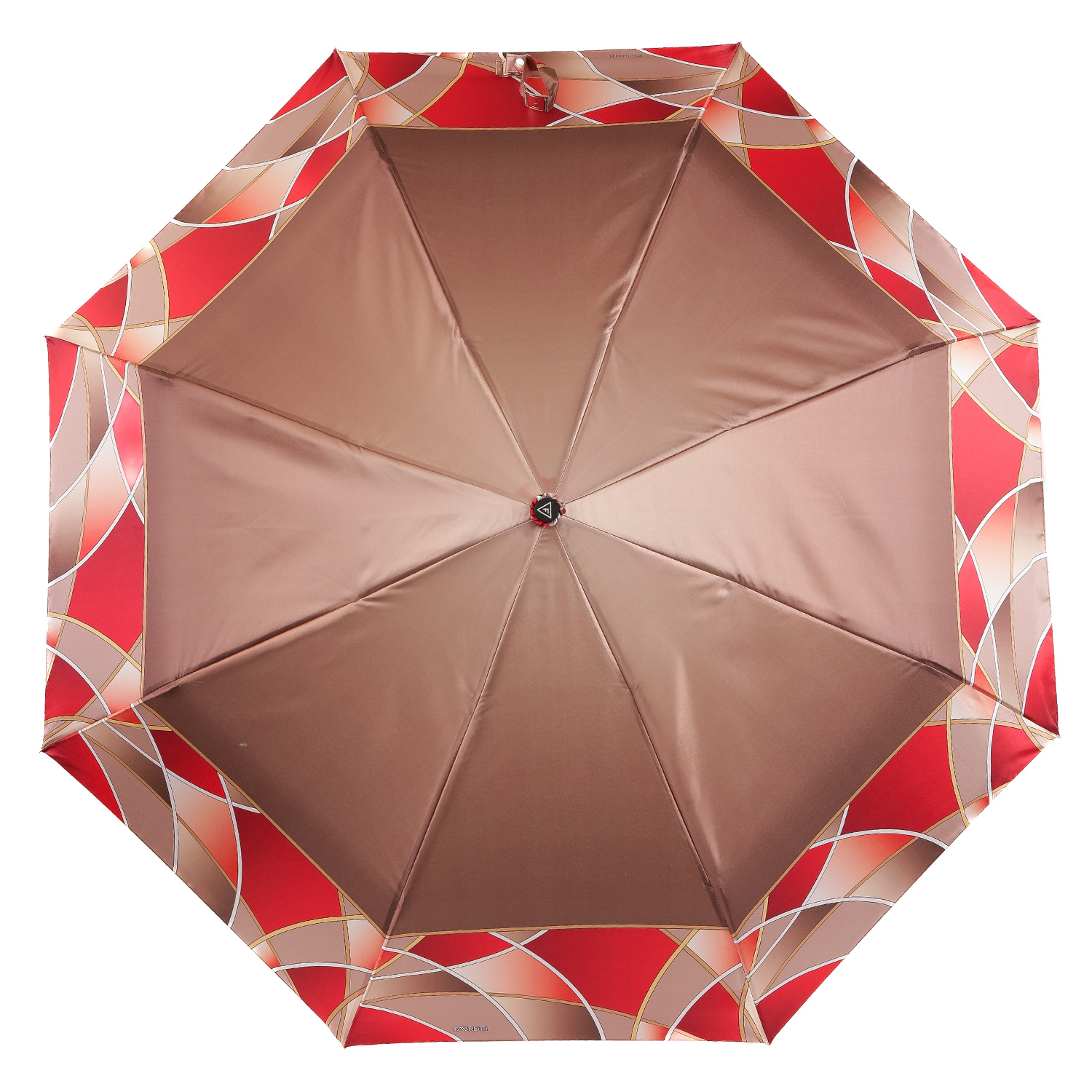 UFS0077-12 Зонт жен. Fabretti, автомат, 3 сложения, сатин 